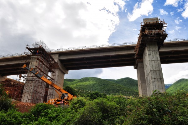 Construction of Kukes – Morine Highway